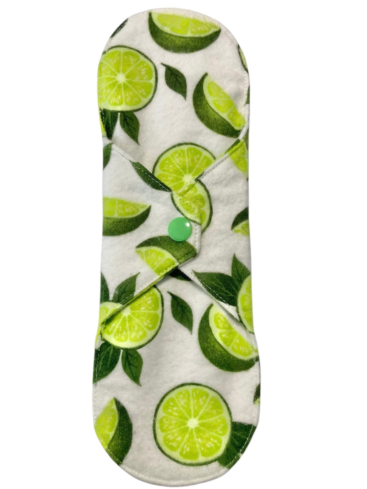 10 Inch Handmade Reusable Pad, Limes