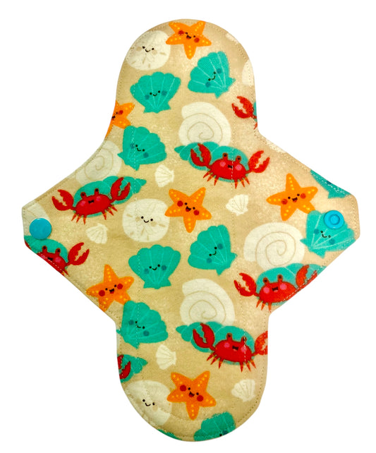 10 Inch Handmade Reusable Pad, under the sea