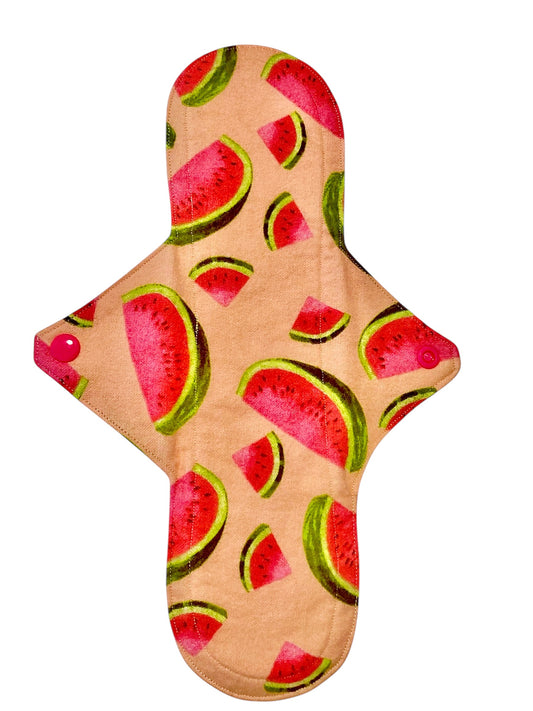 12 Inch Handmade Reusable Pad, watermelon