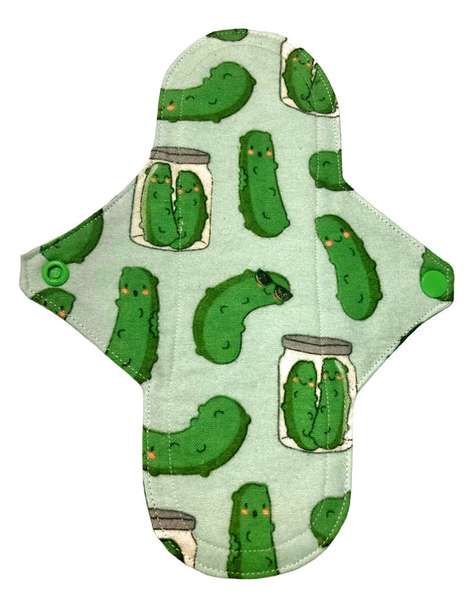 10 Inch Handmade Reusable Pad, Cool Pickles