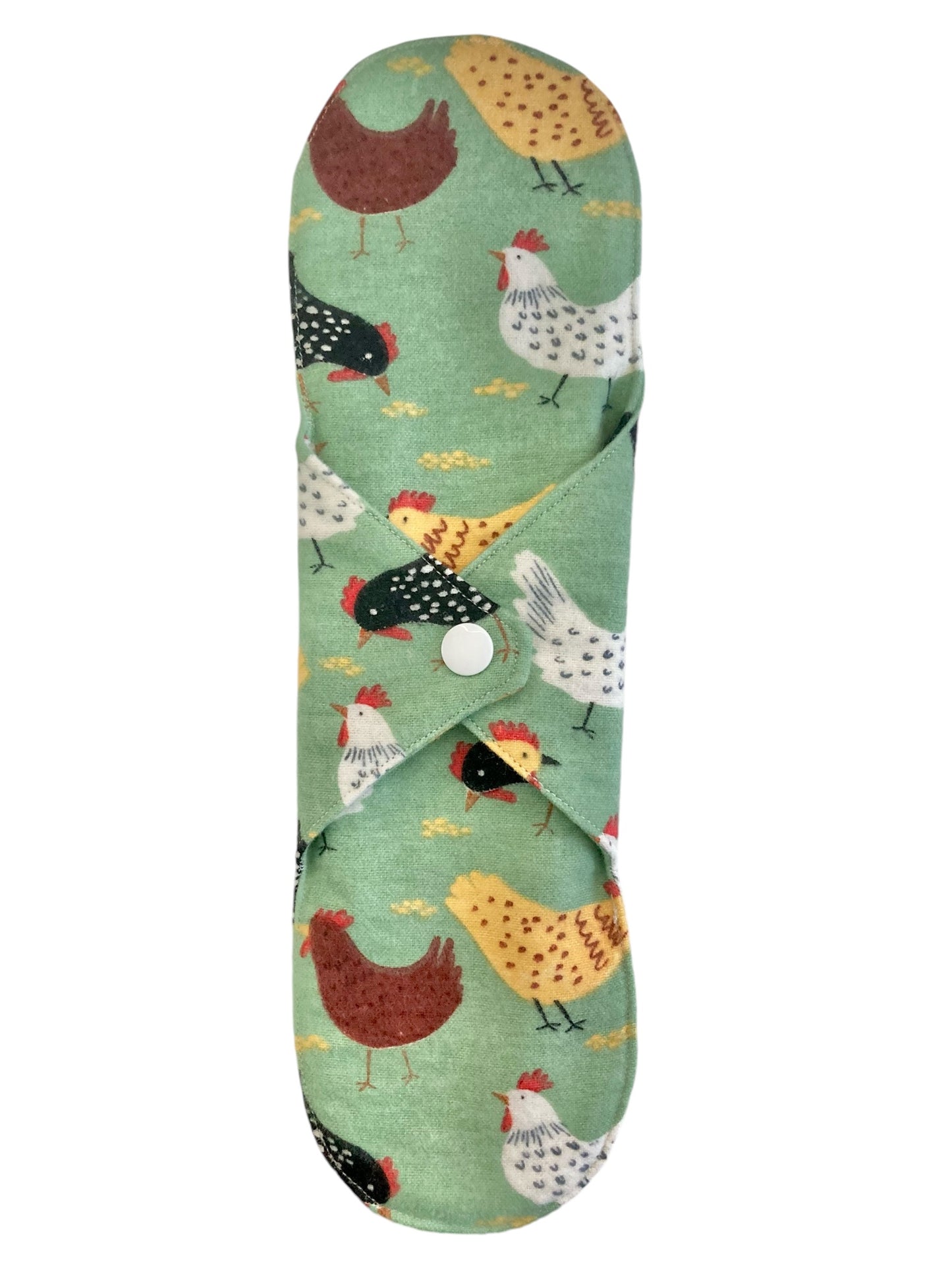 12 Inch Handmade Reusable Pad, Chickens