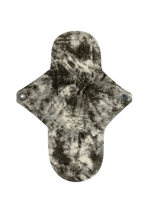 10 Inch Handmade Reusable Pad, Black Tie Dye