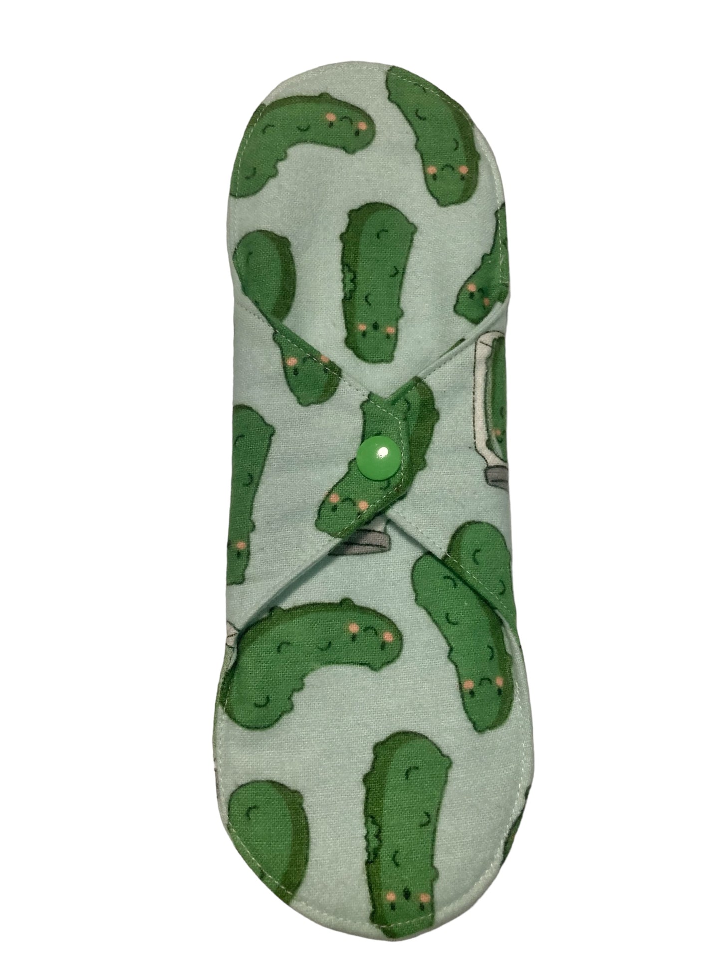 10 Inch Handmade Reusable Pad, Cool Pickles