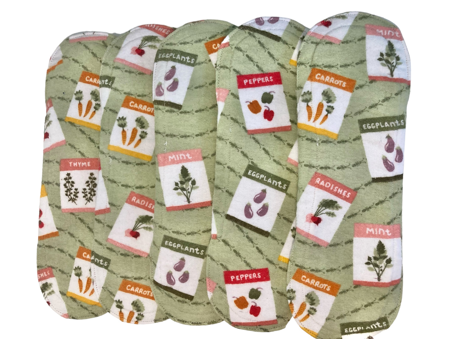 10 Inch Handmade Reusable Pad, Seed Packs