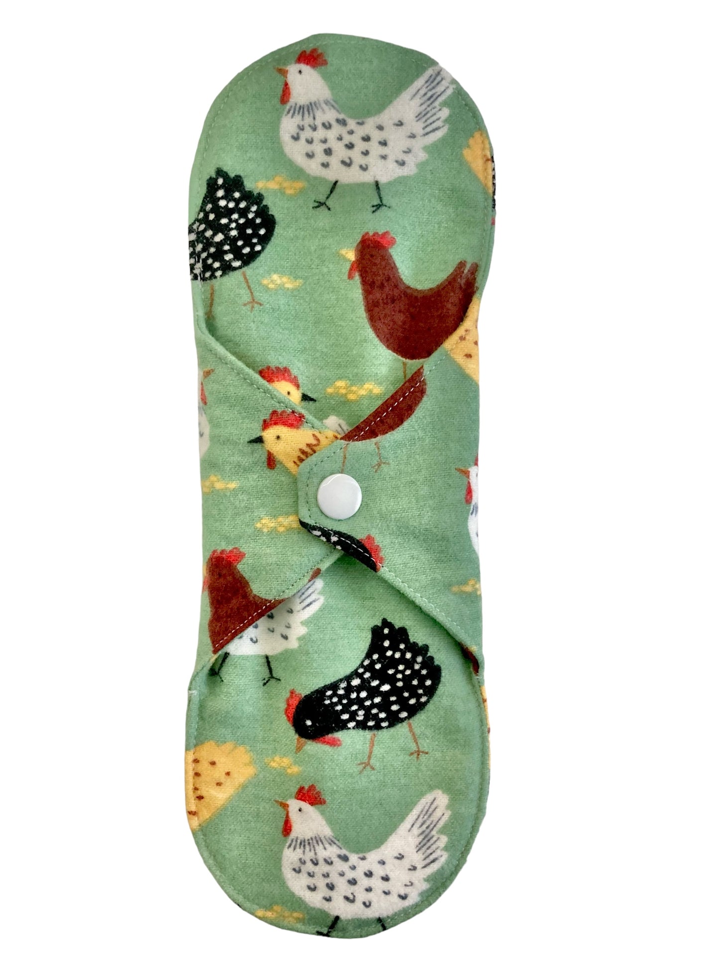 10 Inch Handmade Reusable Pad, Chickens