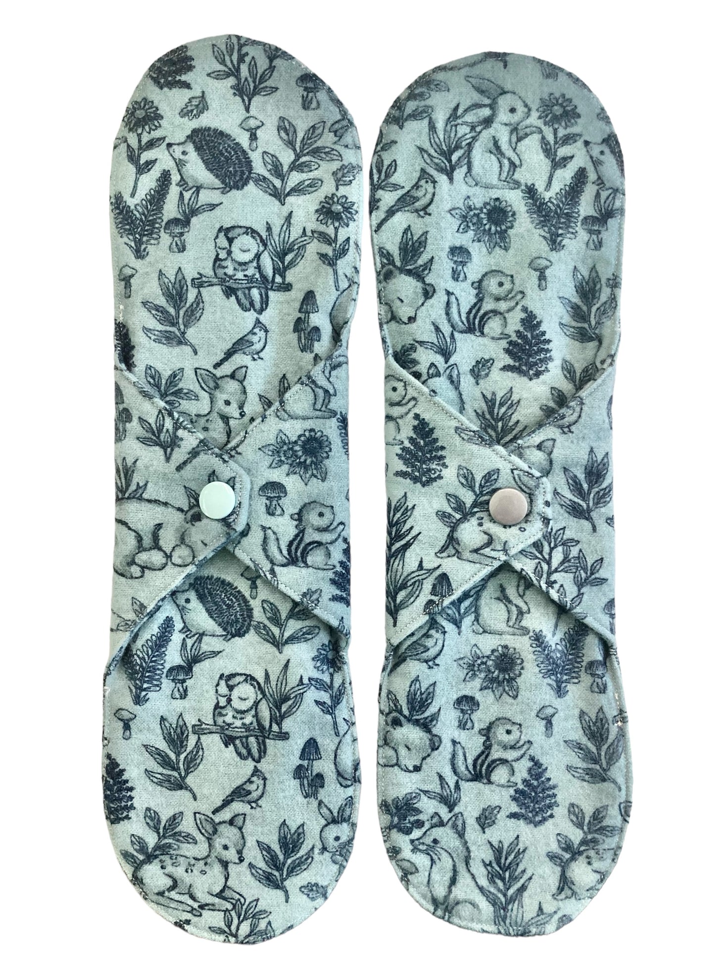 12 Inch Handmade Reusable Pad, Forest Animals