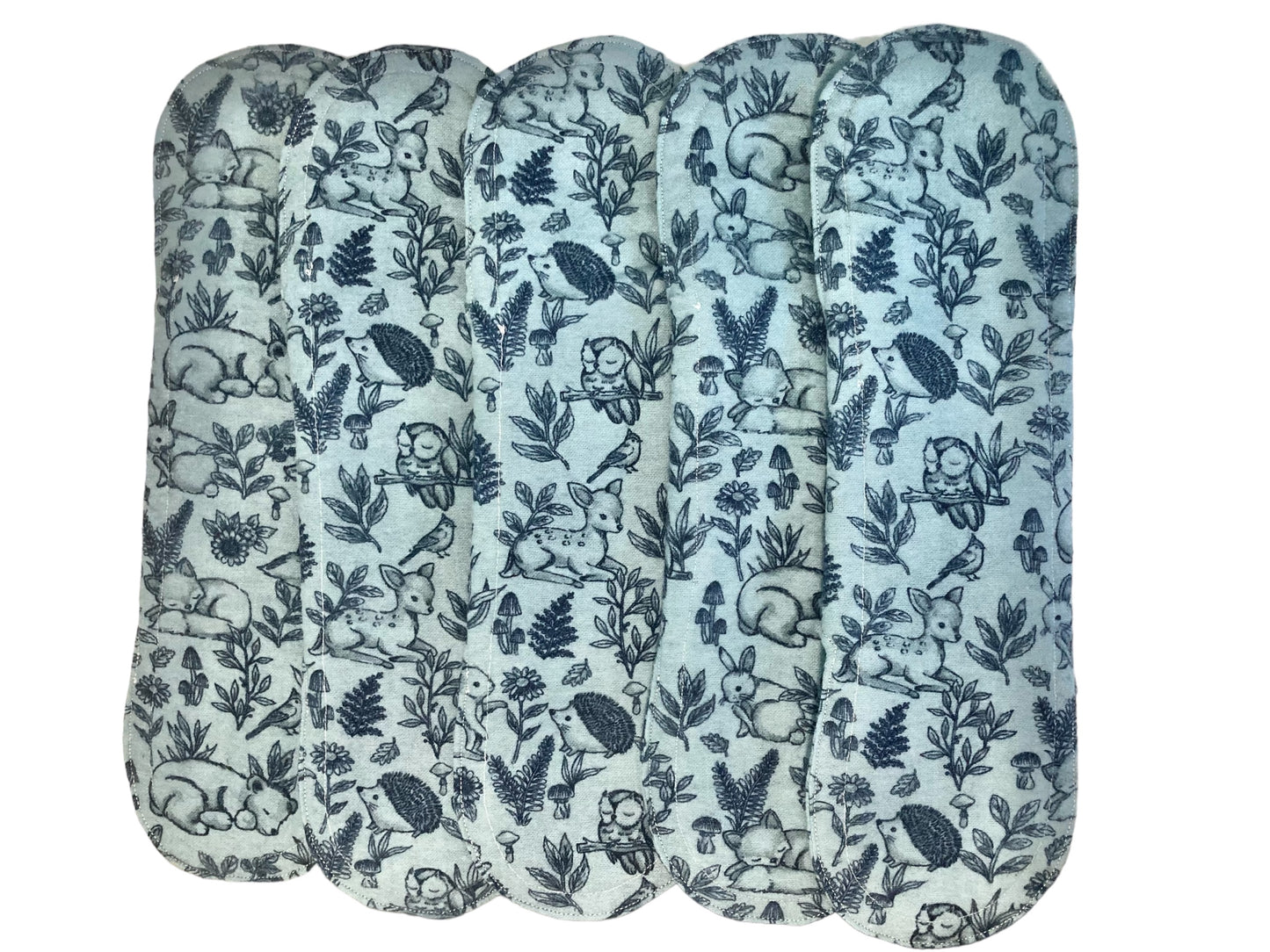 12 Inch Handmade Reusable Pad, Forest Animals